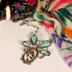 Sterling Silver Catrina Necklace