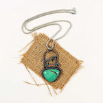 Campo Frio Turquoise Pendant with Running Horse