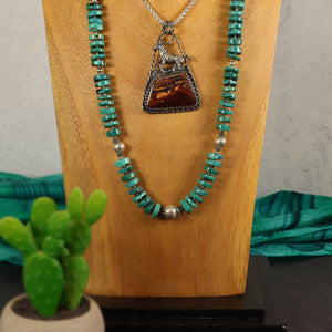 Turquoise & Sterling Silver Necklace