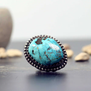 Kingman Nugget Turquoise Ring