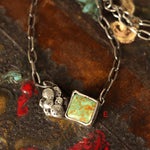 'Lil' Bits' Charm Necklace with Semi Precious Stone