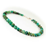 Green Turquoise Disc Choker/Necklace