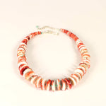 Spiny Oyster & Turquoise Necklace with Extender