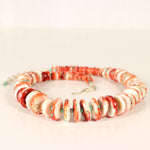 Spiny Oyster & Turquoise Necklace with Extender