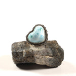 Larimar Ring in Sterling Silver