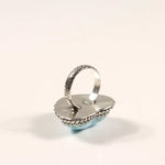 Larimar Ring in Sterling Silver