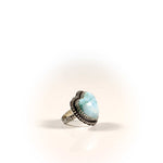 Larimar Ring in Sterling Silver