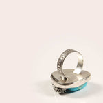 Sleeping Beauty Turquoise Ring in Sterling Silver