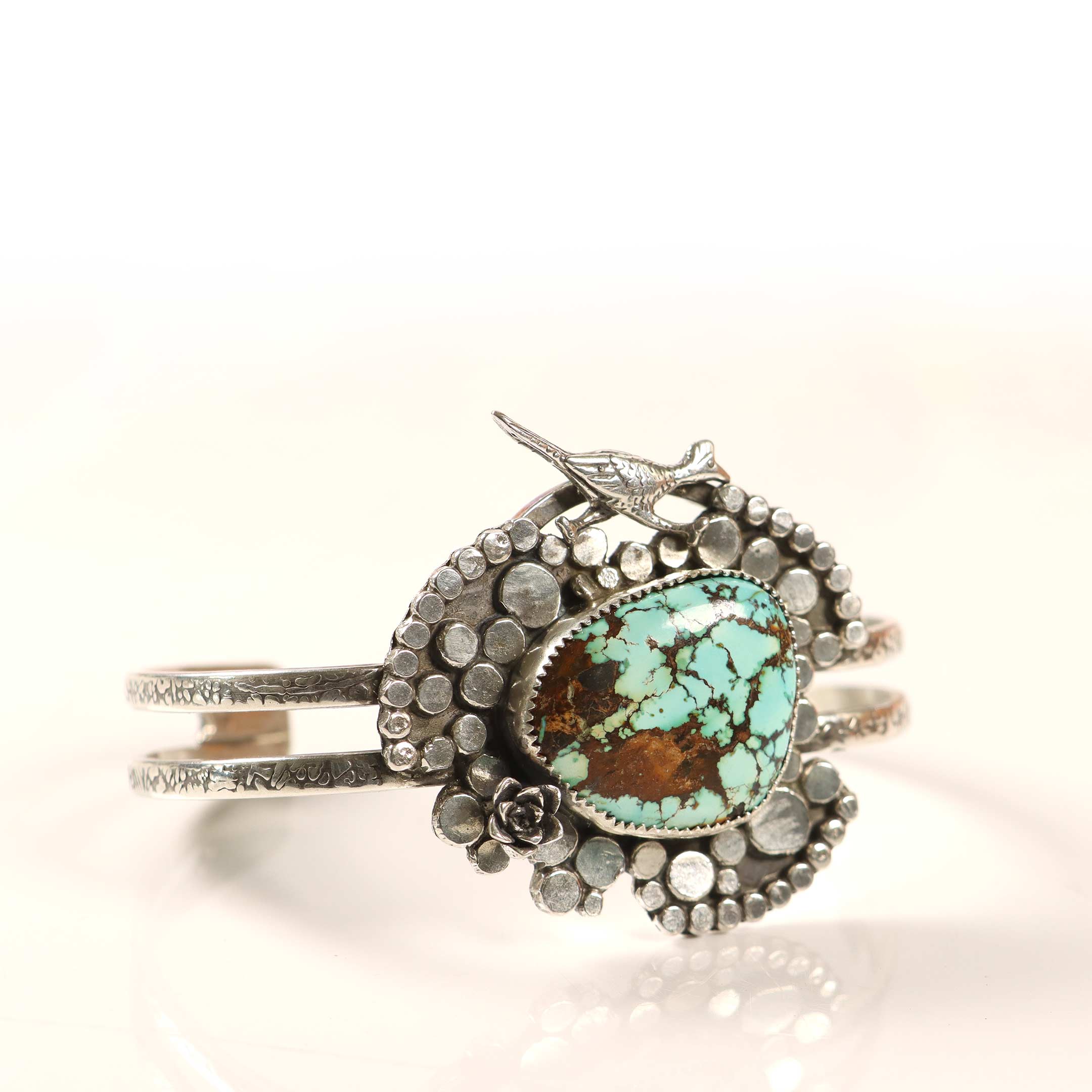 sterling silver cuff bracelet southwestern