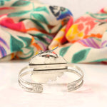 cuff bracelet in sterling silver