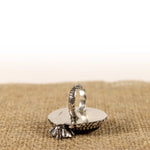 Labradorite in Sterling Silver Ring with Stunning Blue Flash