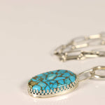 green turquoise pendant