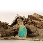 mint green turquoise pendant