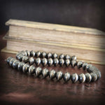 Navajo Pearls - Saucer Beads, 20" long, 14mm in size