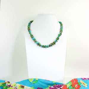 Ithaca Peak Turquoise Necklace with Sterling Silver Accents