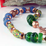 African Recycled Krobo Bead Necklace