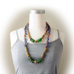 African Recycled Krobo Bead Necklace